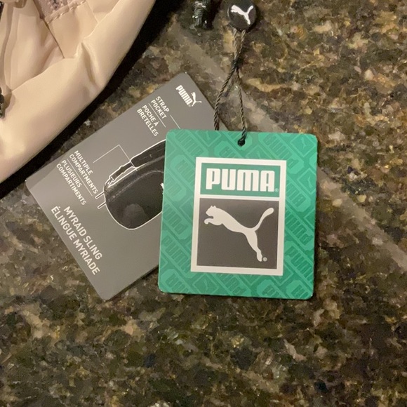 Brand New With Tags Puma Tan Sling Bag - Picture 2 of 7